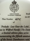 Royal Worcester Prelude: Low Over The Lake’ Dambusters bone china Plate No. 617 — photo 2