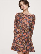 Banana Republic Cotton Floral Mini Dress Size S NWT RT$150