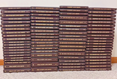 Louis L'Amour Leatherette Western Books-Choose Your Title-Drop Down Menu