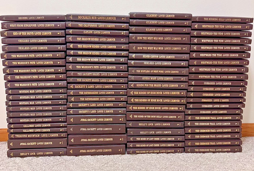 Louis L'Amour Lamour Leatherette Western Books Choose Your Title-Drop Down Menu