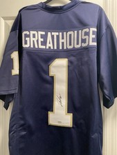 Jaden Greathouse Autographed Notre Dame Fighting Irish Jersey With COA
