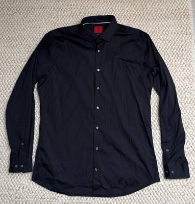Strellson Hemd Schwarz 42 Top