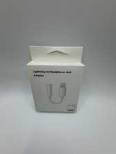 For Lightning to 3.5mm Headphone Adapter White