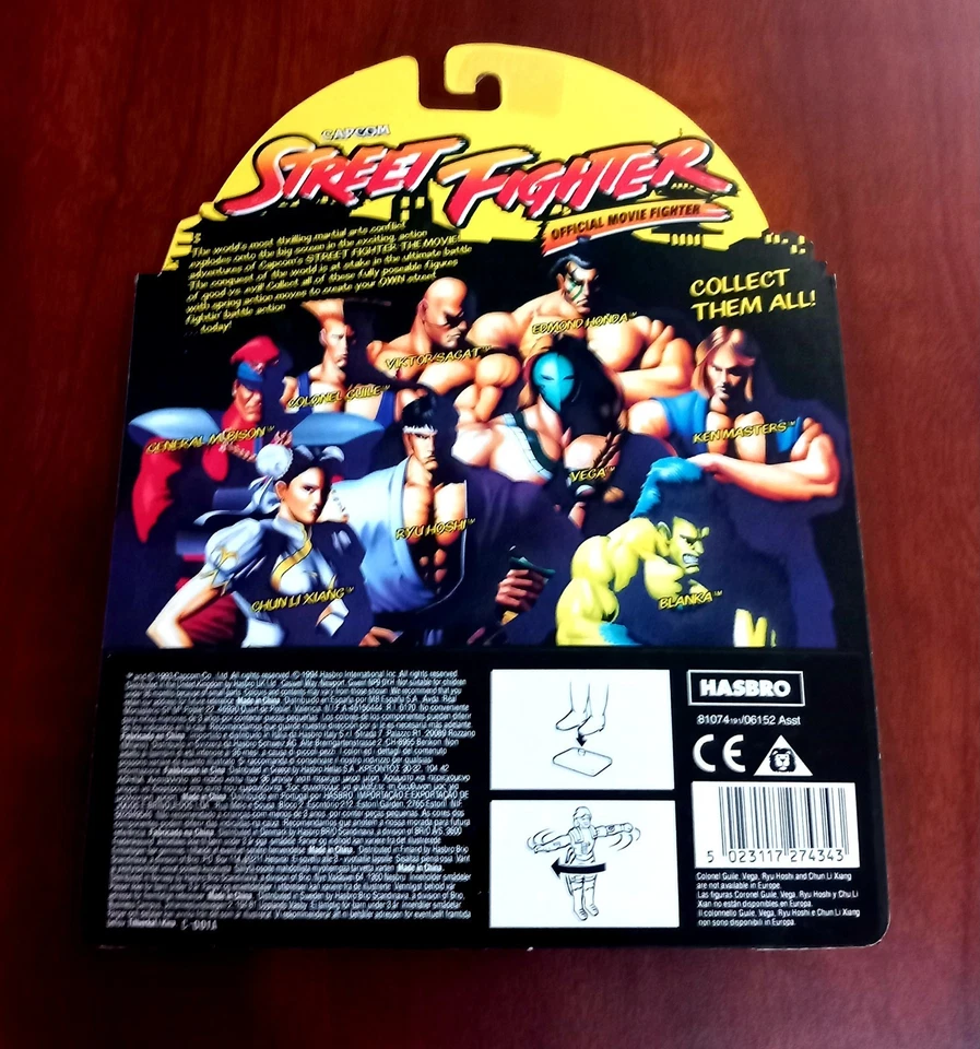 Ken Masters Street Fighter Capcom Película Oficial Luchador Foto 3 de 3