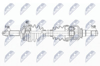 NTY Antriebswelle NPW-TY-100 FüR Toyota Prius Liftback Hybrid NHW20_ NHW20R
