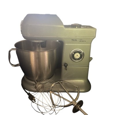Viking Proffessional 7QT 1000 Watts Stand Mixer With Bowl, Whisk, Paddle