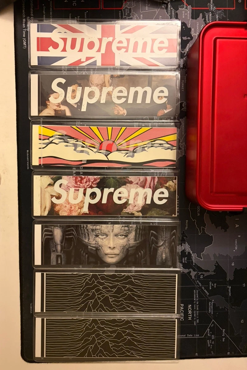 Supreme Box Logo Sticker for sale | eBay