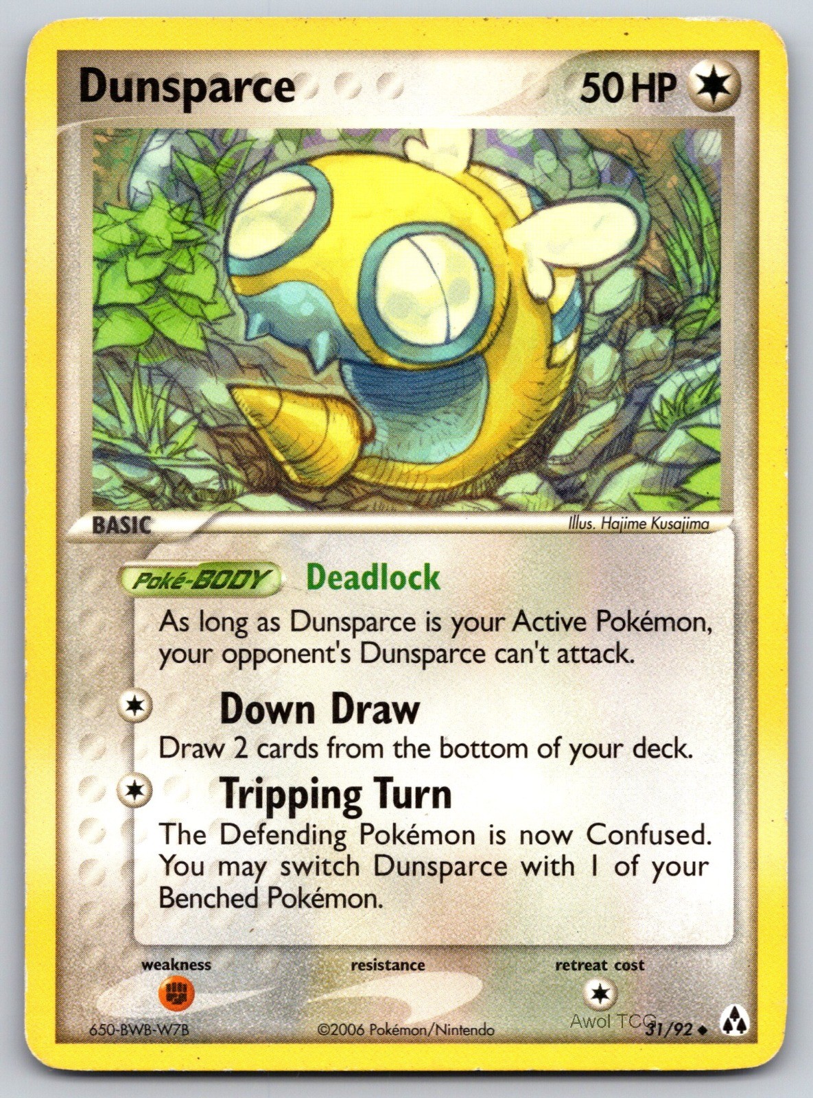 Dunsparce 31/92 Legend Maker Uncommon HP