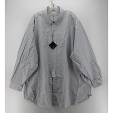 VTG Brooks Brothers Shirt Men 19 Blue Oxford OCBD Original Polo Traditional NEW