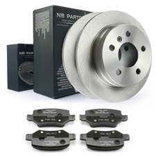 Bremsscheiben Beläge hinten 258mm für Mercedes-Benz A-Klasse W169 B-Klasse W245