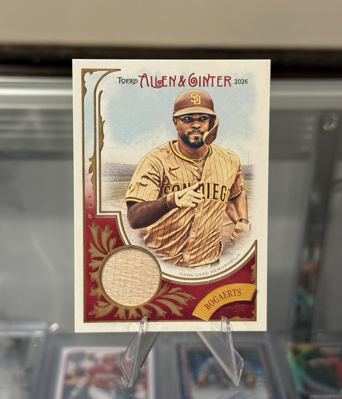 2026 Topps Allen & Ginter XANDER BOGAERTS Game Used BAT RELIC #FSRA-XB Padres