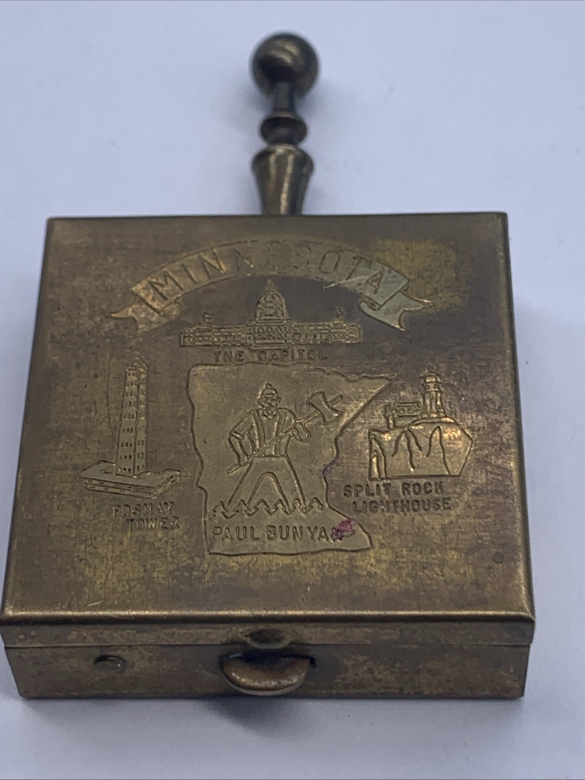 Vintage Minnesota Portable Ashtray