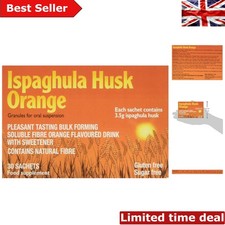 Refreshing Orange Fiber Drink Sachets (30 Count) for Adult Digestive Wellness
