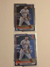 2024 Bowman & Chrome Marcelo Mayer Prospects 2 Card Lot
