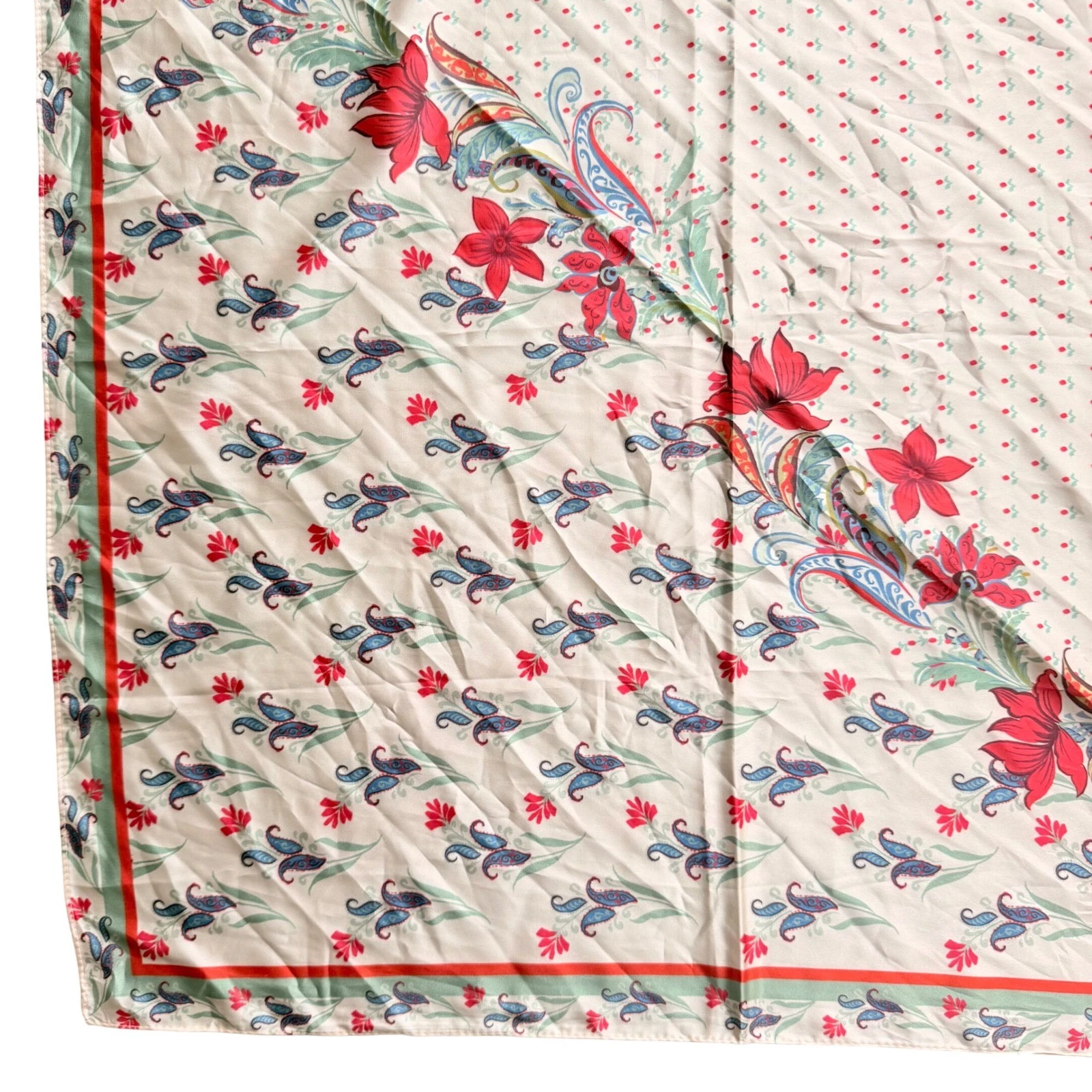 Floral Paisley Scarf Head Wrap Hip Belt Bandana Bohomenian vintage modern Preppy
Opens in a new wind