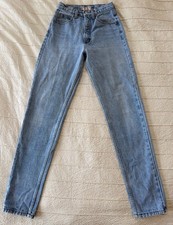 Vintage 80's Guess by Georges Marciano 29 26X32 High Waist Blue Denim Jeans