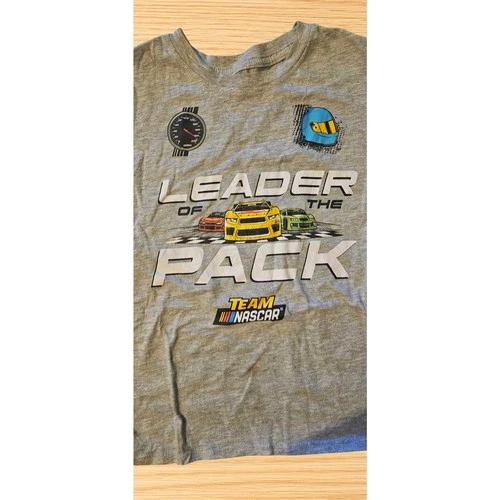 ✨ Team NASCAR Leader Of The Pack Graphic Tee Heather Grey ✨ image 2