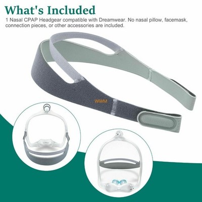 2 Kopfbänr   Kompatibel mit Philips Respironics DreamWear CPAP-Nasenmaske`