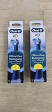 Oral-B iO Ultimate Clean Replacement Brush Heads 2 Pack - Black