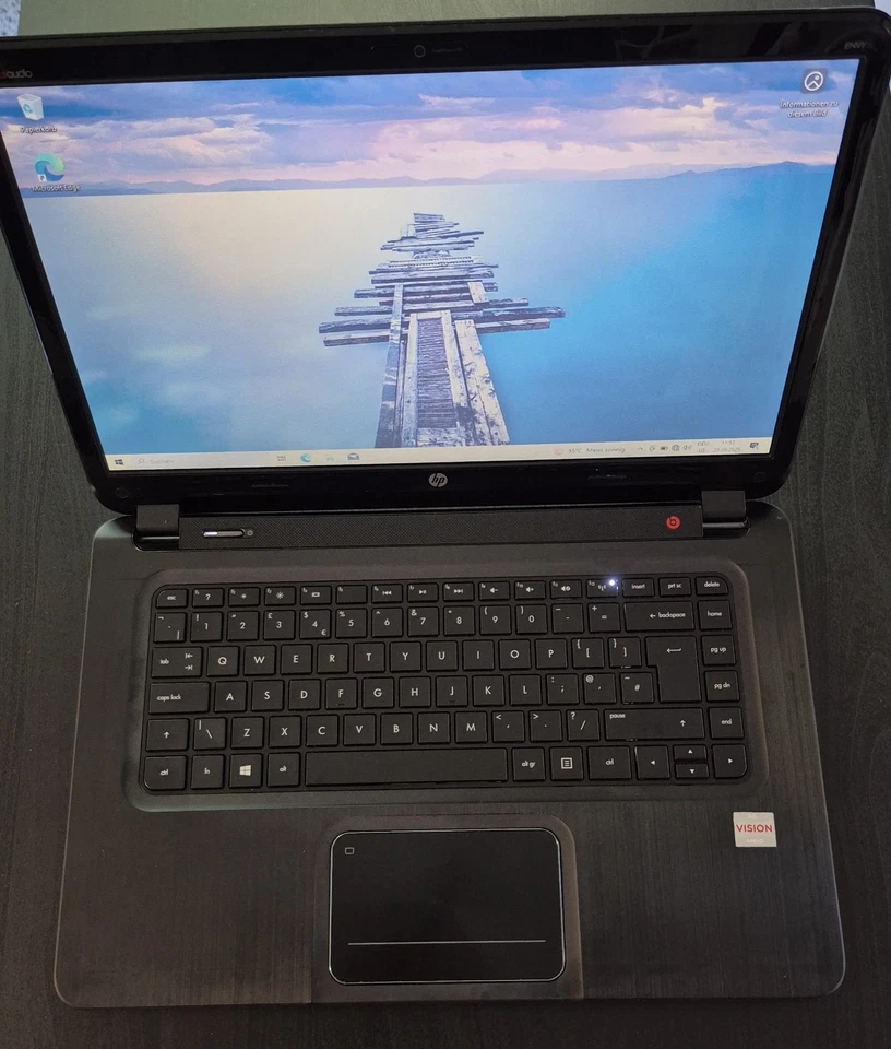 HP Envy Sleekbook 6-1126SA Schwarz/Rot aufgerüstet mit 512GB SSD, 6G RAM, QWERTY - Bild 3 von 4