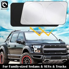 Car Truck Windshield Sun Shade Front Window Visor Cover Pickup Large Uv Block