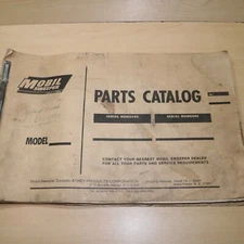 ATHEY MOBIL 3YD 4YD Street Sweeper Parts Catalog Manual book list spare broom