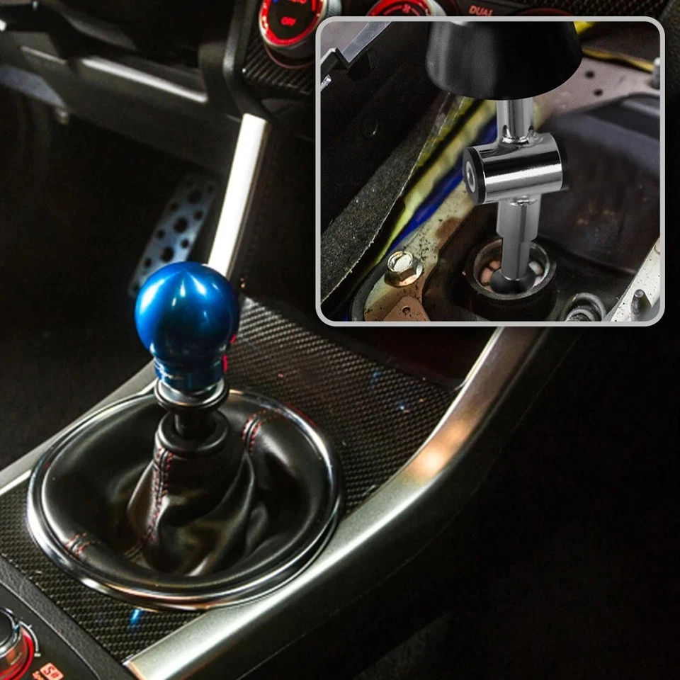 Palanca de cambios de tiro corto de 6 velocidades con kit de buje para Subaru Impreza WRX STi 2004-2019 Foto 2 de 4