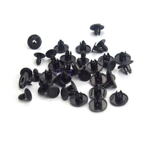 25x Plastic Grille Wheel Arch Lining Splashguard & Bumper Trim Clips for Honda - Picture 4 of 4
