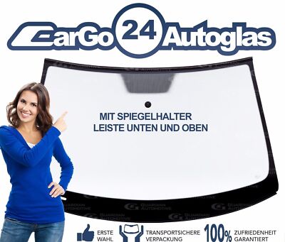 Windschutzscheibe für VW Scirocco Frontscheibe Grün Solar Leiste oben und unten
