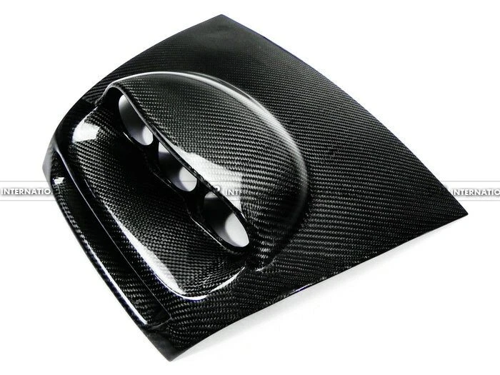 For Mazda RX8 Carbon Fiber Dash Mount Triple Gauge Pod RHD 60mm Glossy Interior - Image 2 of 4