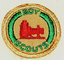 Red Folding CAMERA Boy Scout Photographer Proficiency Badge Tan Cloth Large