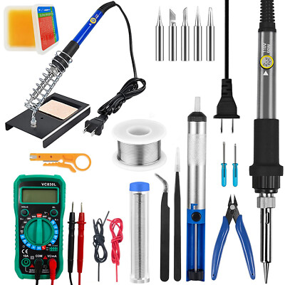 MOXTOYU 17-in-1 Electric Soldering Iron Kit, 60W Soldering Iron With - Foto 9