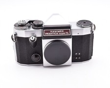 Pentacon Hanimex Praktica Super TL Silver 35mm Film Camera M42 Cap READ  10838 