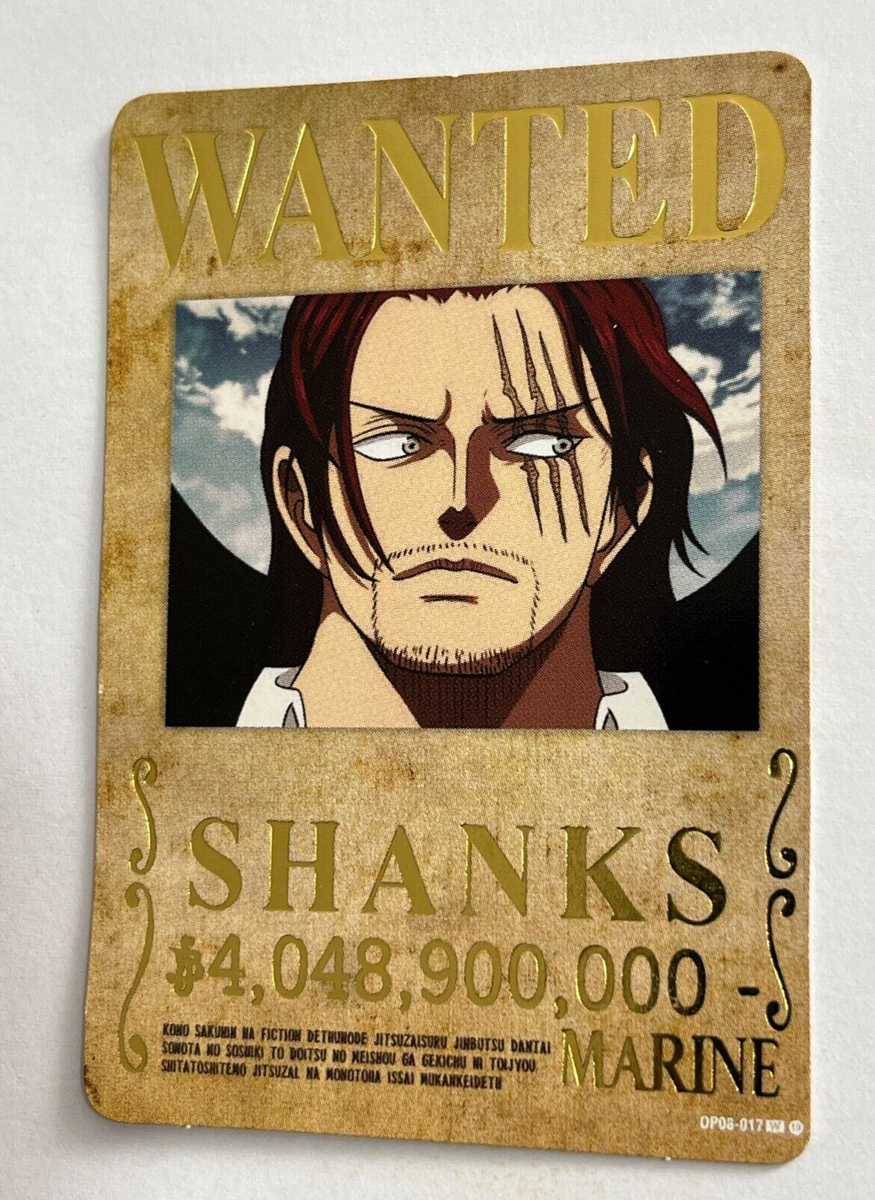 【ラストGW特価】空山基★アートブック★限定入場ステッカー★リーフレット★カード 2024 ONE PIECE Card Game TCG #347 SHANKS WANTED Peru Edition Foil