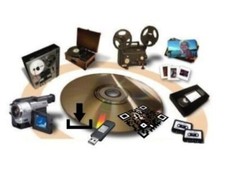 Film, video and audio to mp3, MP4, digital downloads or QR code storage