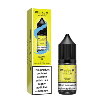 Elux Nic Salt 10ml E Liquid Vape Juice Salts 50VG/50PG- Mix n Match 5MG  10MG 20M | eBay UK