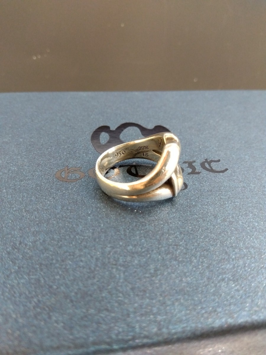 Yohji Yamamoto Silver ring Gothic vampire ring 950 size: 15 Yohji Yamamoto Silver ring Gothic vampire ring 950 size: 15
