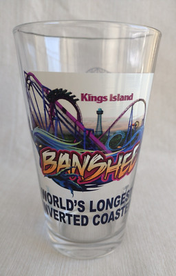 2014 Kings Island Banshee American Coaster Enthusiasts Conference Pint Glass