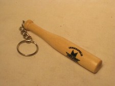 Indianapolis Indians baseball key chain miniature bat wooden wood souvenir promo