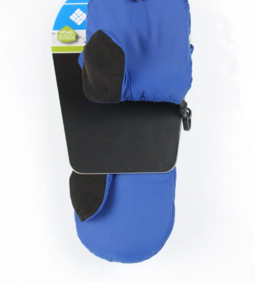 Guantes de manopla Columbia Chippewa III para niños pequeños cremallera talla única azul Omni Shield Foto 2 de 4