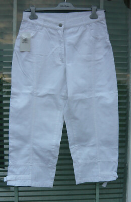 Ulla Popken women's pants white size 42 new!!