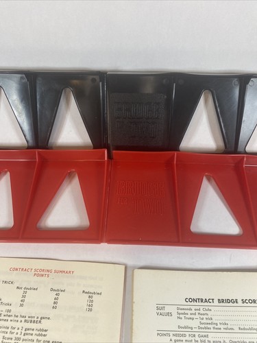 Vintage Milton Bradley Game, 1964 Goren's Bridge For Two - Picture 24 of 24