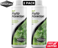 Seachem Labs Reef Phytoplankton Marine Nutritional Supplement 17 Fl. Oz. 2-Pack