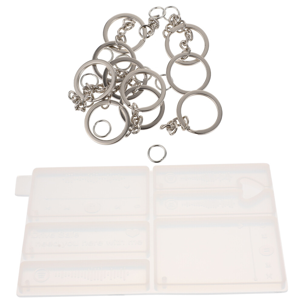 Music Player Keychain DIY Silicone Jewelry Mold for Resin Lovers