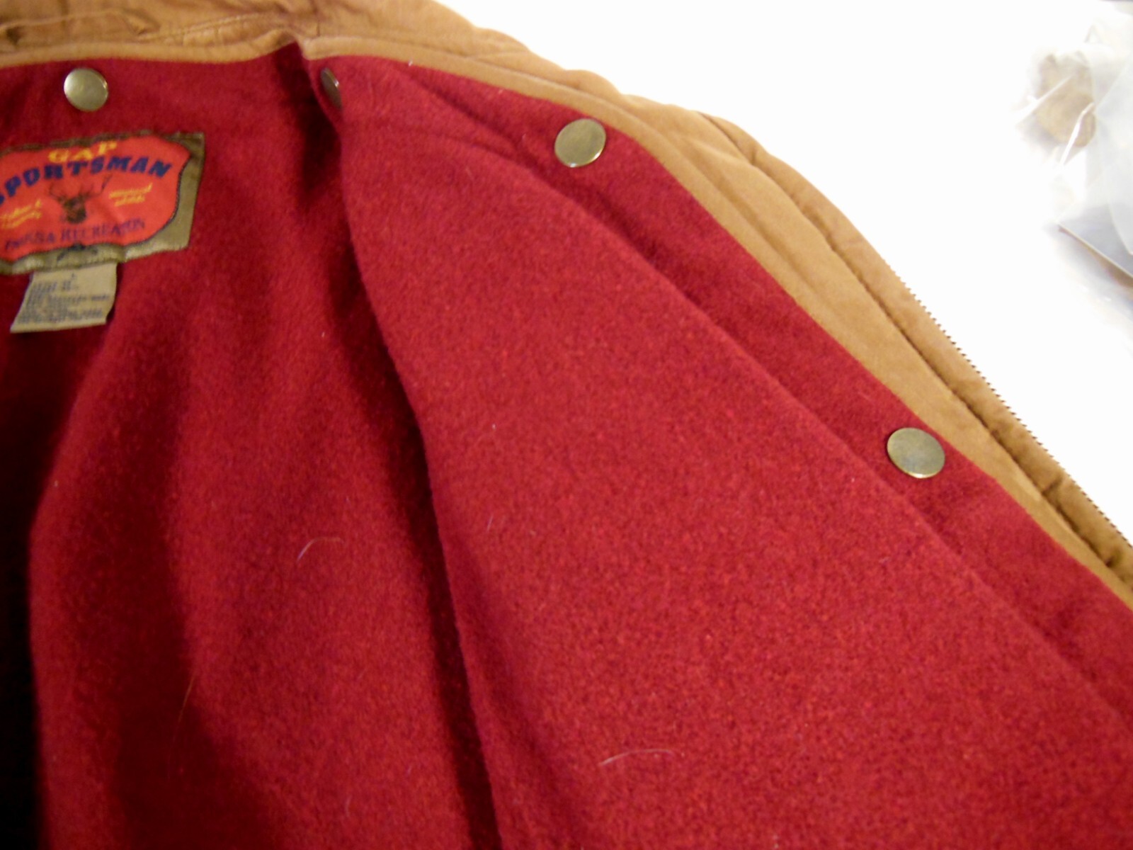 Men's GAP SPORTSMAN Insulated Jacket, Size L, Parks & Recreation, Very Nice image 9