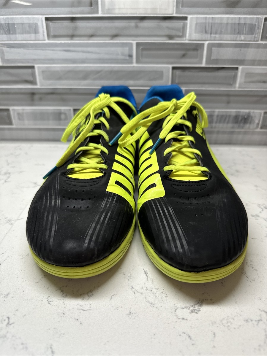 PUMA EVO SPEED Sport Lifestyle Mens Black / Yellow /Blue Sneakers