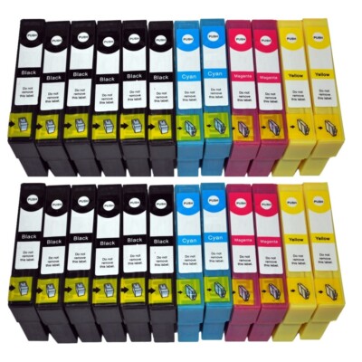 24 XL Patronen für EPSON Workforce WF-2010W WF2510WF WF-2530WF WF-2540WF