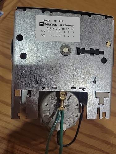 Maytag Washer Timer 6 2601850 - Picture 2 of 3