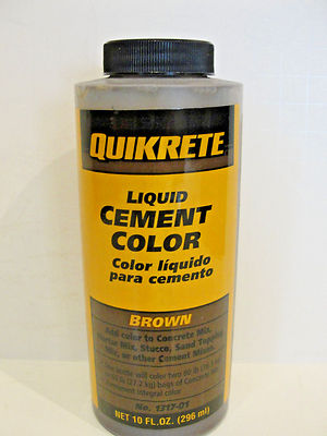 Quikrete 10 oz. Liquid Cement Color Brown No. 1317-01 *New* 39645131718