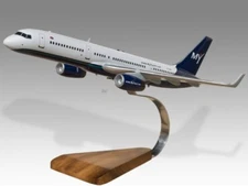 Boeing 757-200 MyTravel Desk Wood Airplane New Model Large Scale 1/100